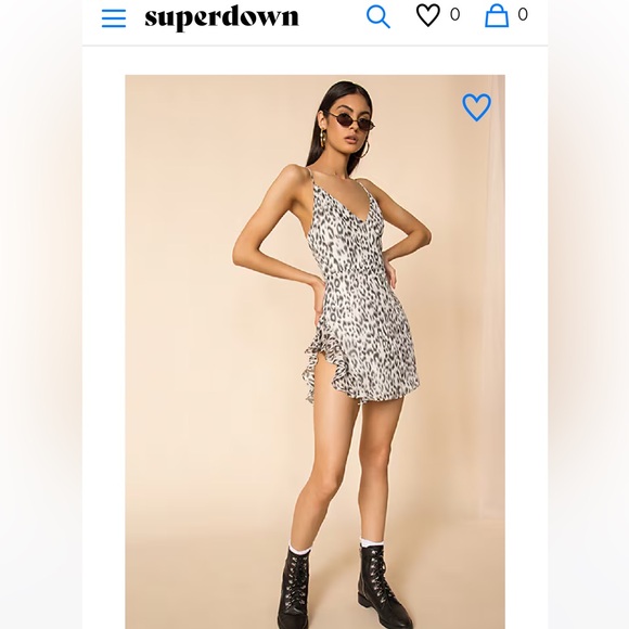Superdown XS Leopard short dress - Picture 3 of 7